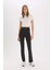 Fit Flare Fit Sporcu İnce Eşofman Altı İspanyol Paça Standart Boy Basic Düz B3988AX25SP 2