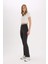 Fit Flare Fit Sporcu İnce Eşofman Altı İspanyol Paça Standart Boy Basic Düz B3988AX25SP 4