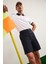Fit Slim Fit Dar Kesim Sporcu Dokuma Şort D9249AX25SP 2