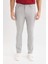 Yazlık Chino Kanvas Dokulu Pantolon Slim Fit Dar Kesim Cepli Dar Paça T1055AZ25SP 1