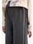 Kız Çocuk Wide Leg Beli Lastikli Geniş Bol Paça Eşofman Altı D9250A825SP 4