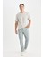 Regular Fit Normal Kesim Yazlık Düz Paça Chino Kanvas Pantolon D7349AX25SP 4