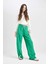 Coool Wide Leg Geniş Bol Paça Eşofman Altı Geniş Paça Beli Lastikli Bağcıklı Şeritli D4764AX24AU 4