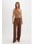 Regular Fit Beli Lastikli Basic Düz Bürümcük Pantolon D4415AX24SM 1