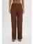 Regular Fit Beli Lastikli Basic Düz Bürümcük Pantolon D4415AX24SM 4