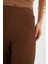 Regular Fit Beli Lastikli Basic Düz Bürümcük Pantolon D4415AX24SM 5