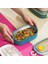 Posima 3114-1 Stainless Steel Vakumlu Lunch Box Tek Katlı Paslanmaz Çelik Kolay Kilitlenir Kendinden Kaşıklı Sefer Tası – 750ML Mavi 3