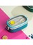 Posima 3114-1 Stainless Steel Vakumlu Lunch Box Tek Katlı Paslanmaz Çelik Kolay Kilitlenir Kendinden Kaşıklı Sefer Tası – 750ML Mavi 4