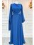 Feza Abiye Elbise Indigo 3