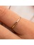 0,05 CT Smoky Taşlı Minimal İnce Tel 925 Ayar Gümüş Yüzük-Minimal Tek Taş Hediye 925 Ayar Gümüş Yüzük 5