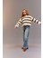 Kız Çocuk Wide Leg Geniş Paça Jean Pantolon D9157A825SP 2
