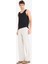 Beli Bağcıklı Wide Leg Geniş Paça Eşofman Altı E5212AX25SM 4