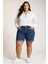 %100 Pamuk Oversize Geniş Kalıp Basic Düz Oxford Uzun Kollu Gömlek Z4893AZ25SP 2