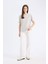 Regular Fit Bisiklet Yaka Basic Düz Penye Kısa Kollu Tişört W9584AZ25SP 2
