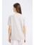 Regular Fit Bisiklet Yaka Basic Düz Penye Kısa Kollu Tişört W9584AZ25SP 4