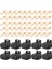 Araba Oto 30A-80A Röle Braketi Terminal Kutusu Tutucu Röle Tabanı Tutucu 5 Pin Soket ile 50 Adet 6.3mm Terminalleri Araba Için (Yurt Dışından) 2