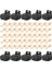 Araba Oto 30A-80A Röle Braketi Terminal Kutusu Tutucu Röle Tabanı Tutucu 5 Pin Soket ile 50 Adet 6.3mm Terminalleri Araba Için (Yurt Dışından) 3