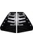 Araba Parlak Siyah Arka Camlar Üçgen Panjur Kapağı Çıkartmalar Vw Golf 6 Için Mk6 2008-2012 Araba Styling Kapak (Yurt Dışından) 1
