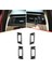 Karbon Fiber Merkezi Kontrol Hava Çıkış Havalandırması Sticker Kapak Trim Çıkartması Bmw-3 Serisi E90 E92 2005-2012 Aksesuarları (Yurt Dışından) 4