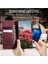 Retro Deri Cüzdan Kılıf IPhone 15 Artı Ayarlanabilir Kickstand Rfıd (Yurt Dışından) 2