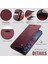 IPhone 13 Pro Ayarlanabilir Kickstand Rfıd Için Retro Deri Cüzdan Kılıf (Yurt Dışından) 3