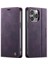IPhone 15 Pro Ayarlanabilir Kickstand Rfıd Için Retro Deri Cüzdan Kılıf (Yurt Dışından) 3