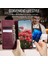 Retro Deri Cüzdan Kılıf IPhone 13 Mini Darbeye Koruma Rfıd (Yurt Dışından) 3