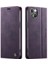 Retro Deri Cüzdan Kılıf IPhone 13 Mini Darbeye Koruma Rfıd (Yurt Dışından) 1
