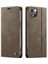 IPhone 14 Rfıd Engelleme Ayarlanabilir Kickstand Için Retro Deri Cüzdan Kılıf (Yurt Dışından) 3
