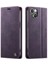 IPhone 14 Rfıd Engelleme Ayarlanabilir Kickstand Için Retro Deri Cüzdan Kılıf (Yurt Dışından) 1