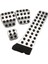Adet Paslanmaz Çelik Pedal Mercedes-Benz Için W202 W203 W204 W124 W210 W211 W212 W218 X204 R172 R231 Ce Cls Glk Slk (Yurt Dışından) 2