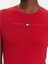 Tjw Slım Tj Us Lınear Ss Tee Kadın Kırmızı T-Shirt DW0DW21422XLE 4
