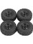 4 Adet 65MM Lastik Lastikleri Tekerlek Mn D90 D99S Mn-90 MN91 MN98 MN99S Wpl C14 C24 C24-1 C34 B14 B24 B36 Rc Araba Yükseltme Parçaları (Yurt Dışından) 1