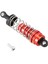 4 Adet Metal Amortisör Amortisör Yedek Aksesuar Wltoys 144001 1/14 4WD Rc Drift Yarış Araba Parçaları, Kırmızı (Yurt Dışından) 2