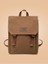 Canvas Schoolbag Kadın Koleji Öğrencisi Ortaokullu Lise Kız Lisesi Öğrencisi Büyük Kapasite Sırt Çantası 2024 Yeni Sırt Çantası Renk: Kahverengi (Yurt Dışından) 1