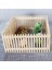 1/12 Dollhouse Çit Ahşap Dekoratif Çit Dıy Dollhouse Peri Bahçe Uzun Kapı Dekorasyonu (Yurt Dışından) 4