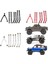 Cnc Yüksek Gümrükleme Şasi Bağlantı Çubuğu Seti Eksenel SCX24 AXI00001 C10 AXI00002 Jeep AXI00006 Bronco 1/24 Rc Araba Parçaları,1 (Yurt Dışından) 2