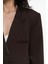 Volda Yaka Detay Kahve Blazer 8