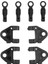 8 Adet Üst ve Alt Salıncak Kolu Seti K989-39 K989-42 Wltoys 284131 K969 K979 K989 K999 P929 1/28 Rc Araba Yedek Parçaları (Yurt Dışından) 1