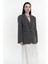 Volda Yaka Detay Antrasit Blazer 1