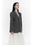 Volda Yaka Detay Antrasit Blazer 6