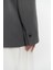 Volda Yaka Detay Antrasit Blazer 8