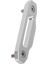 Alaşım Metal Hawse Fairlead Vinç Kontrol Montajı Rc 4WD D90 1/10 Rc Paletli (Yurt Dışından) 5