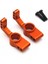 Zd Racing Için Metal Arka Hub Taşıyıcılar Dbx-10 DBX10 1/10 Rc Araba Yükseltme Parçaları Aksesuarları, Turuncu (Yurt Dışından) 2