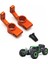 Zd Racing Için Metal Arka Hub Taşıyıcılar Dbx-10 DBX10 1/10 Rc Araba Yükseltme Parçaları Aksesuarları, Turuncu (Yurt Dışından) 5