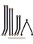 Cnc Yüksek Gümrükleme Şasi Bağlantı Çubuğu Seti 1/24 Rc Paletli Araba Eksenel SCX24 AXI00005 Jeep Gladyatör Yükseltme Parçaları, 2 (Yurt Dışından) 1
