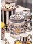 Lucky Art Margery Bone Porselen Barok Desenli Kulplu Kavanoz 16 cm Lyhd 551 2