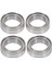 4 Adet Rulman (8X5X2.5MM) BE003 Jlb Yarış Cheetah 1/10 Fırçasız Rc Araba Parçaları Aksesuarları (Yurt Dışından) 4
