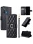 Realme 5 Pro Pu Deri Kart Yuvaları Tutucu Manyetik Bilek Için Flip Case (Yurt Dışından) 5