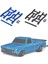 Traxxas Drag Slash 1967 Chevy C10 1/10 Rc Sürükle Kamyon Yükseltme Parçaları Için Metal Ön Süspansiyon Kolu ve Bağlantı Çubuğu, Mavi (Yurt Dışından) 5